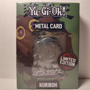 Yugioh Kuriboh Metal Card Silver Ingot Limited Edition Konami Collectible